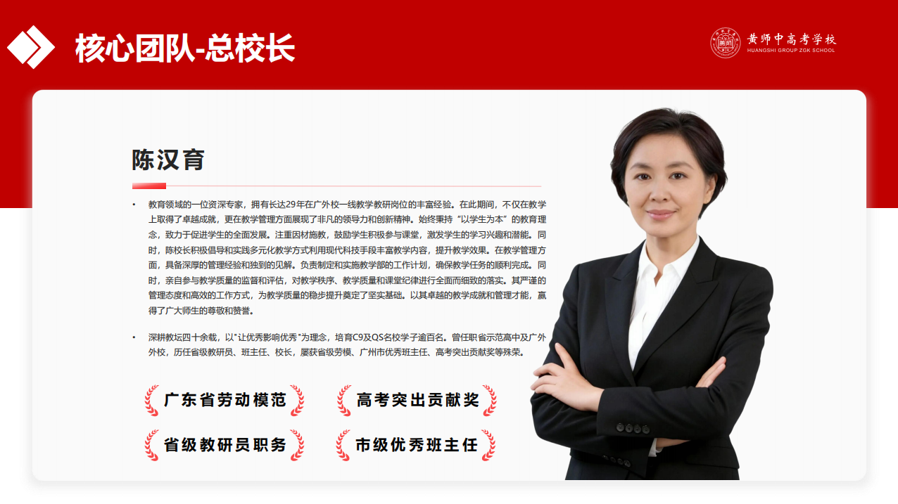 2026060913220676 黄师中高考学校 黄师中高考学校 陈汉育总校长